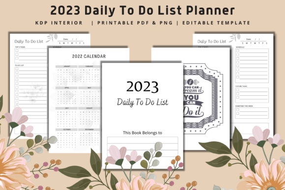 2023 To-Do List Planner KDP Interior: Your Ultimate Productivity Tool