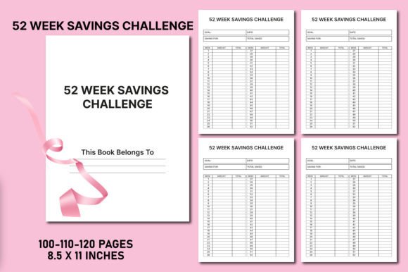 52 Week Savings Challenge for KDP