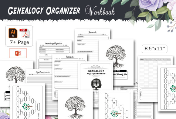 Complete Genealogy Organizer Workbook: A Comprehensive Tool for Your Family History Research