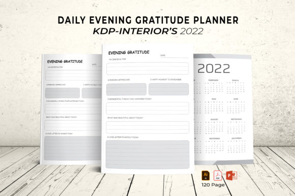 Discover the Benefits of the KDP Daily Evening Gratitude Journal 2022