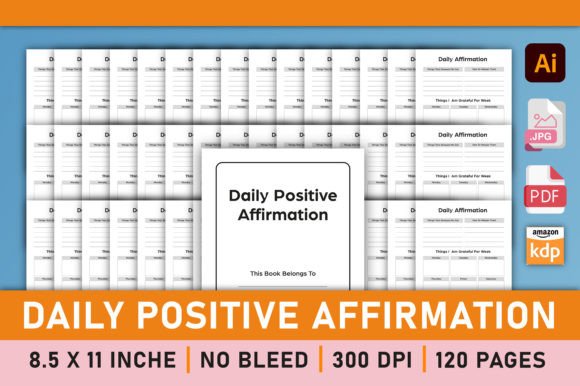 Editable Daily Positive Affirmation: A Path to Personal Growth and Well-Being