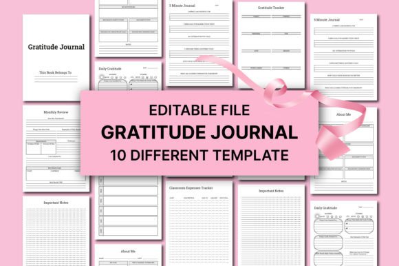 Editable Gratitude Journal for KDP: A Strategic Tool for Personal and Professional Growth