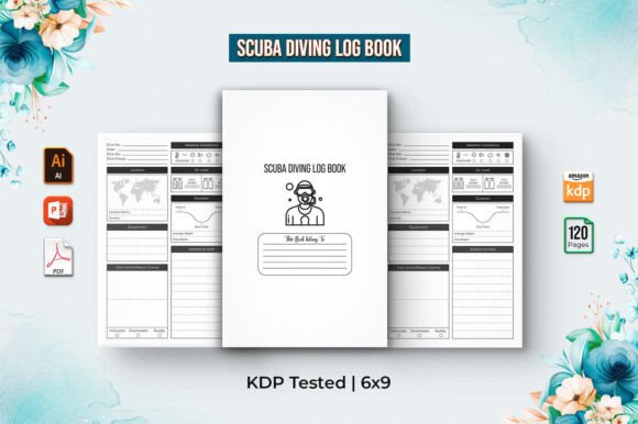 Editable Scuba Diving Logbook for KDP