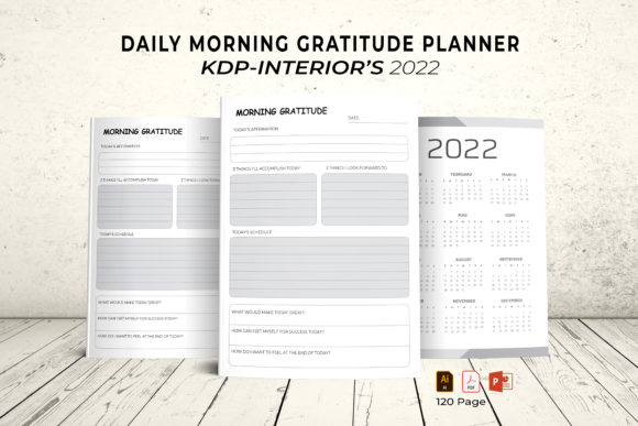 Embracing Gratitude: The Daily Morning Gratitude Journal KDP 2022