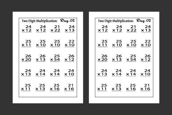 Enhancing Math Skills with Two-Digit Multiplication Worksheets: A Comprehensive KDP Interior Solution