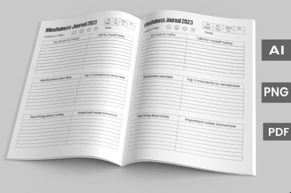Exploring the Mindfulness Journal 2023 KDP Interior 5