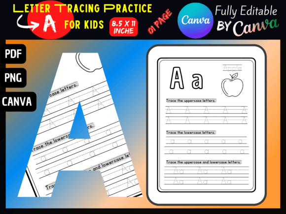 Mastering the ABCs: A Comprehensive Guide to Letter Tracing Practice for Kids-a