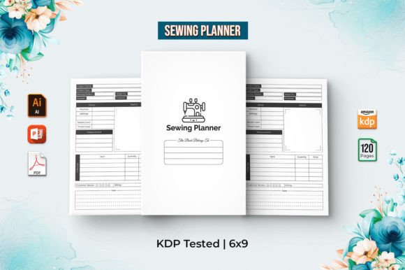 Sewing Planner Journal - KDP Interior: A Versatile Tool for Creative and Professional Use