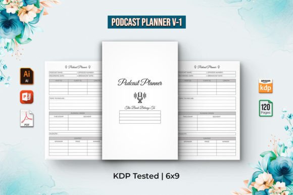 Streamline Your Podcast Planning with the KDP Interior V-1