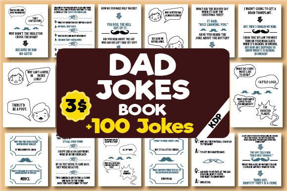 The Book of Terribly Awesome Dad Jokes: A Perfect Gift for Laughter and Joy