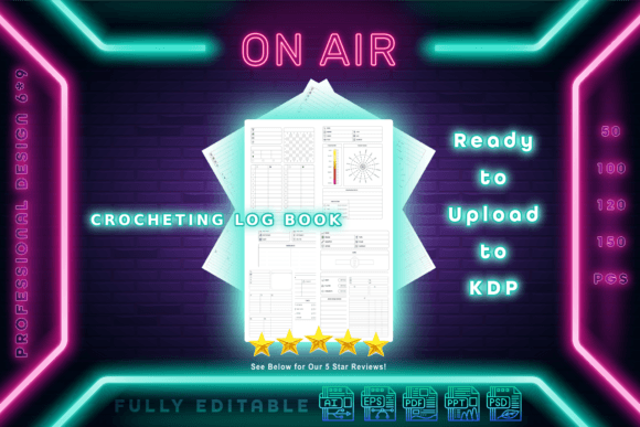 Ultimate Guide to the Crocheting Log Book KDP FULL EDIT