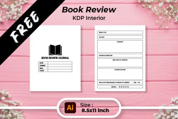 Unlock Your KDP Potential with the Free Book Review Journal Interior