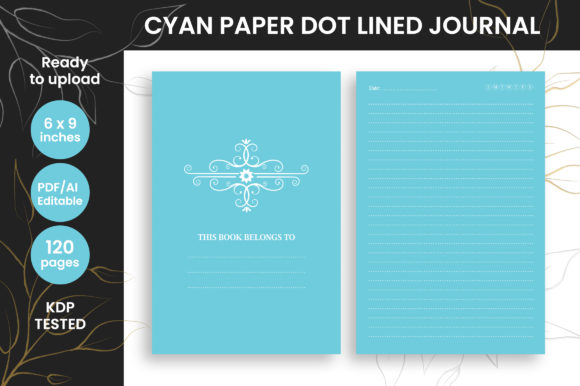 Unlocking Creativity and Efficiency with the KDP Blue Paper Dot Lined Journal