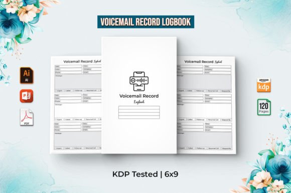 Voicemail Record Logbook: A Comprehensive Guide for KDP Interior Design